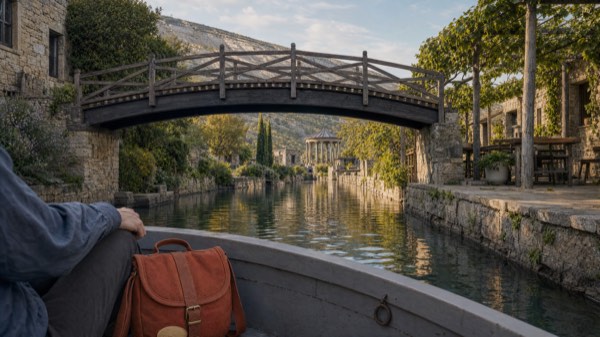 Under the canal bridge — K04 attempt 2