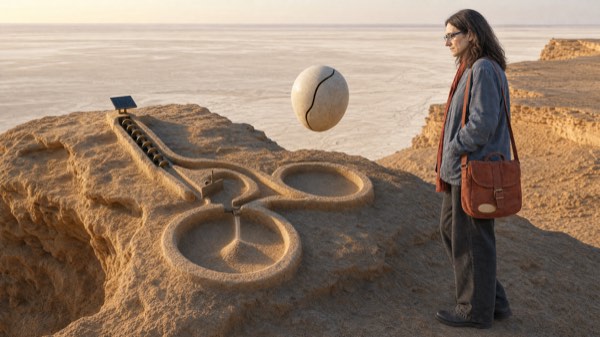 The sand artist — K09 attempt 1