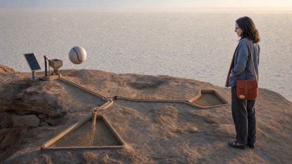 The sand artist — K09 attempt 2