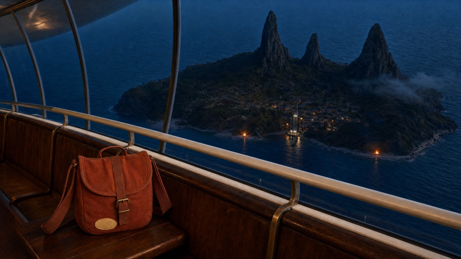 A sea crossing at blue hour — K10 attempt 1