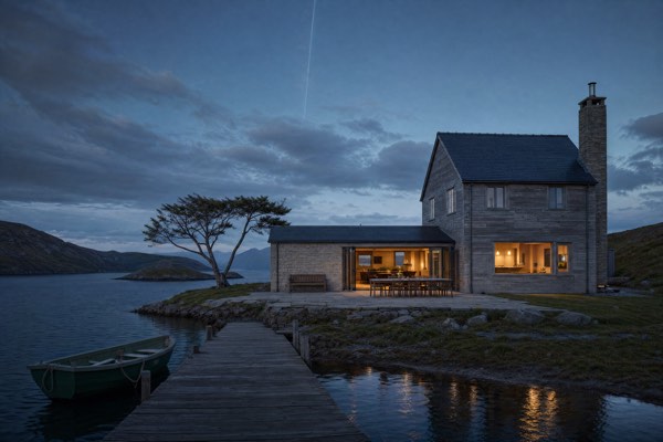 Reedwater House and inlet — R01 attempt 4