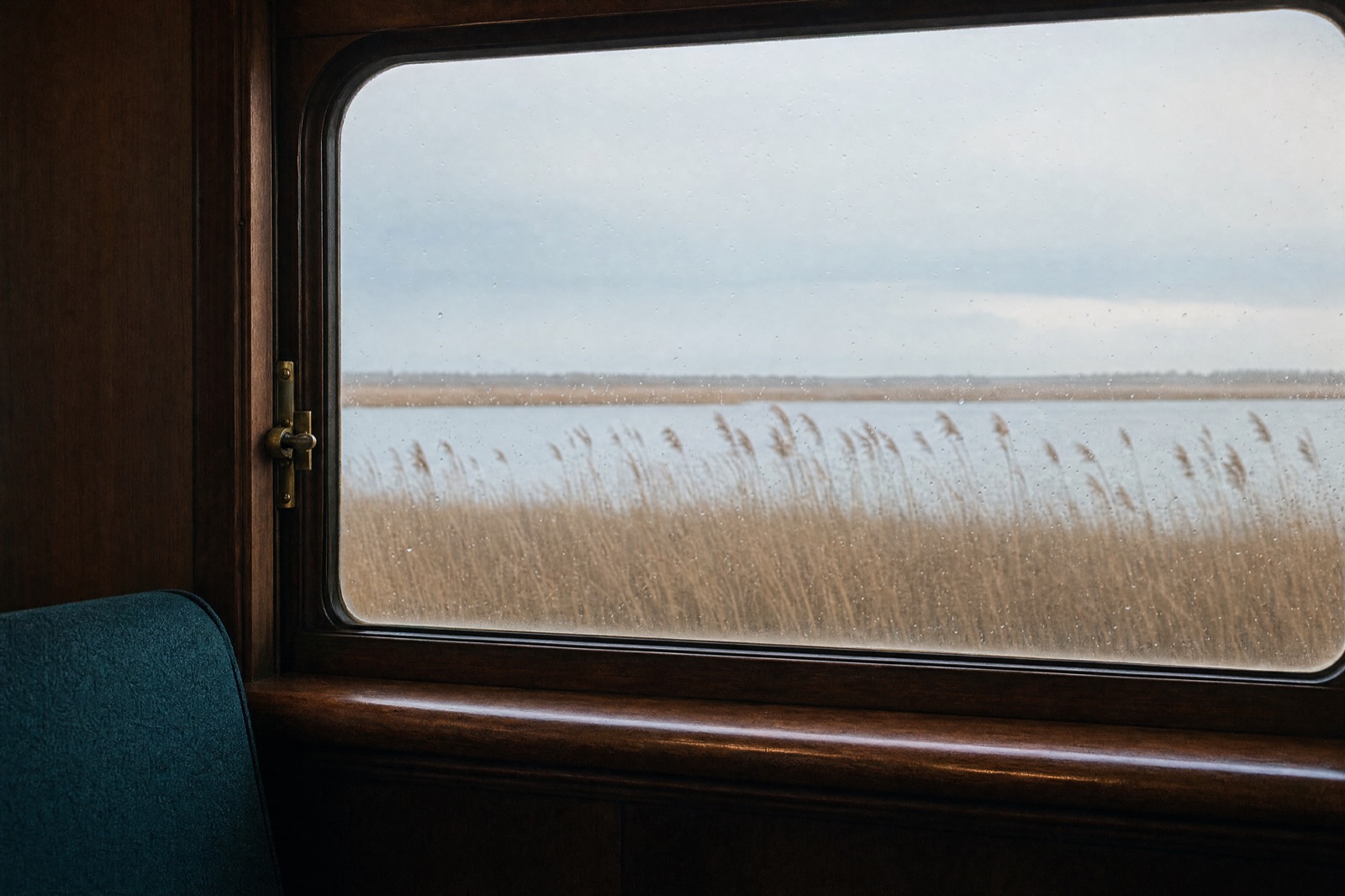 Antique train interior — R09 attempt 1