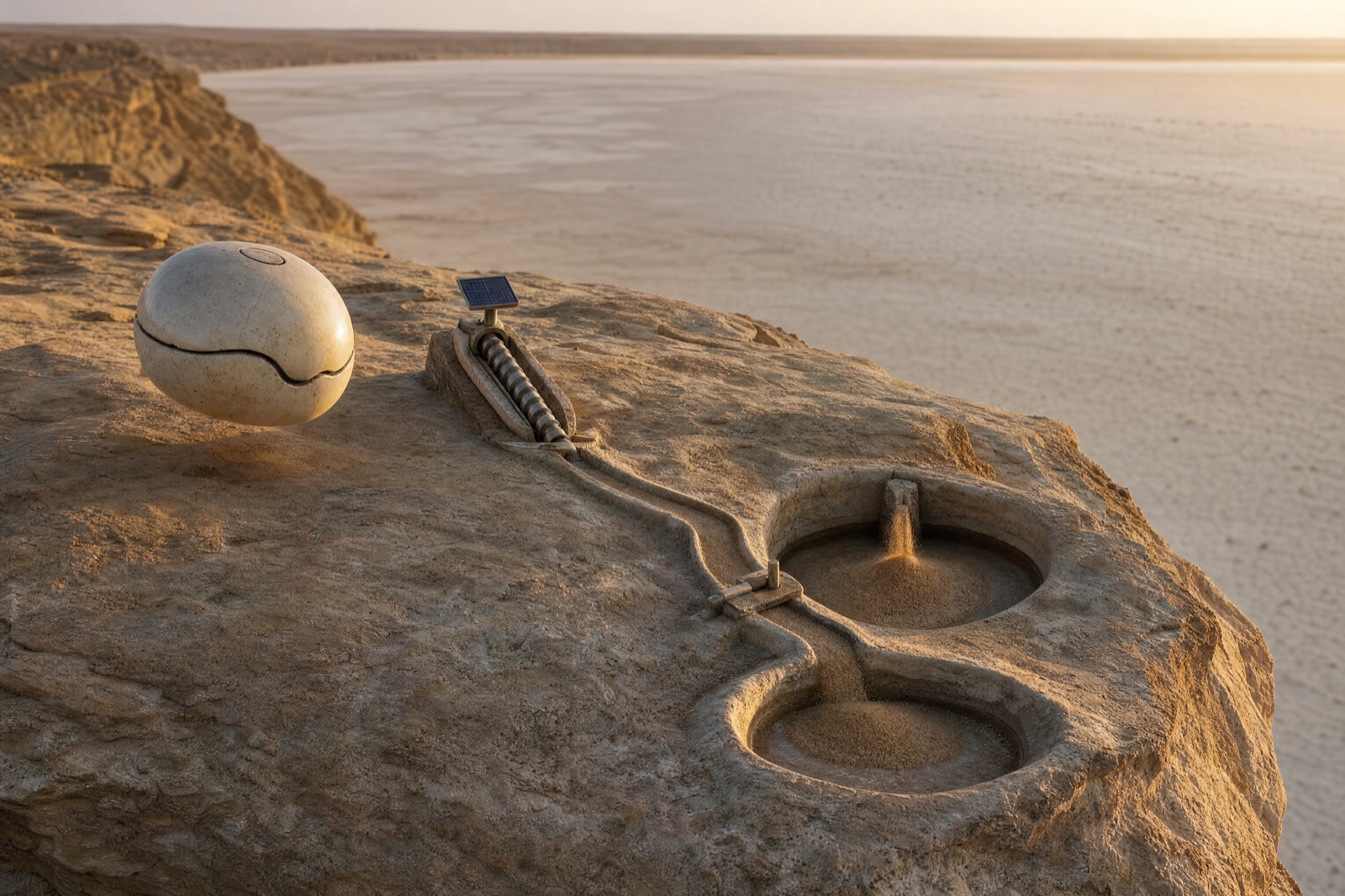 Sand artist and artwork — R10 attempt 1