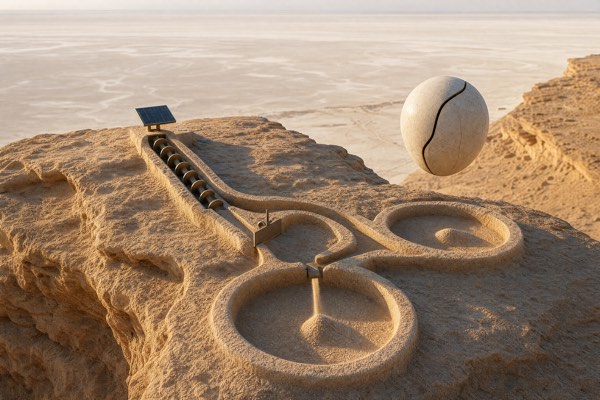 Sand artist and artwork — R10 attempt 2