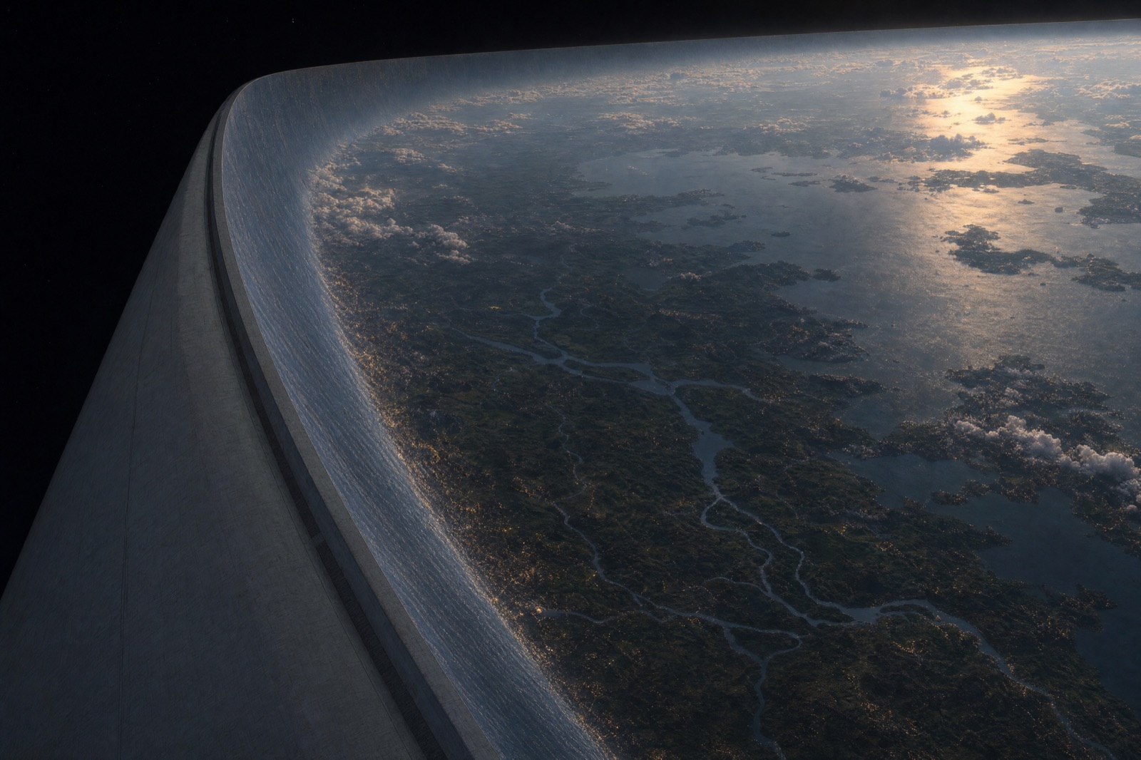 A finite strip of weather and water — S13 attempt 1