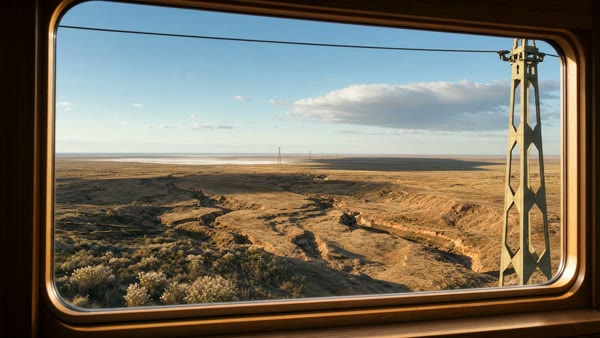 A tiny carriage in a large wilderness — V08 attempt 2